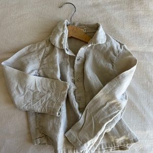 Red Creek Kids linen shirt 4-6yr